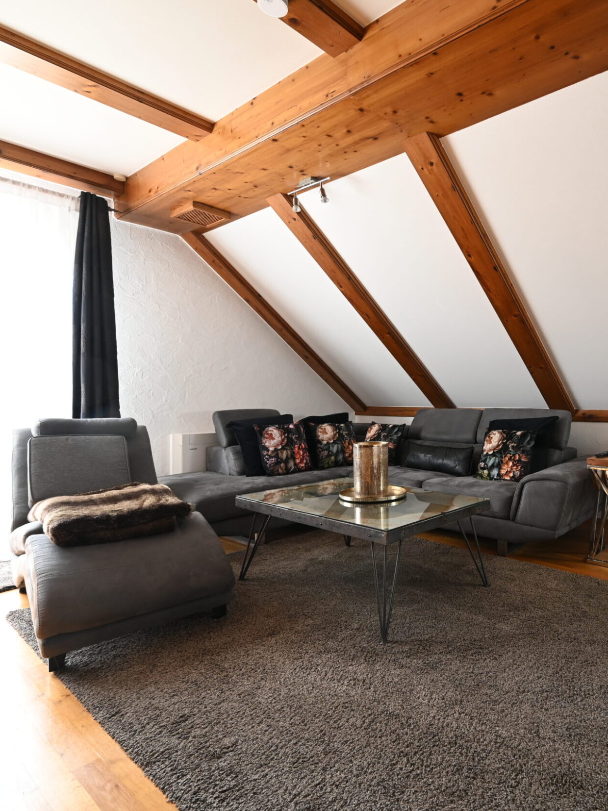 chalet kitzbuehel alpine loft meiser spa resort living room area decorated near dinkelsbühl high