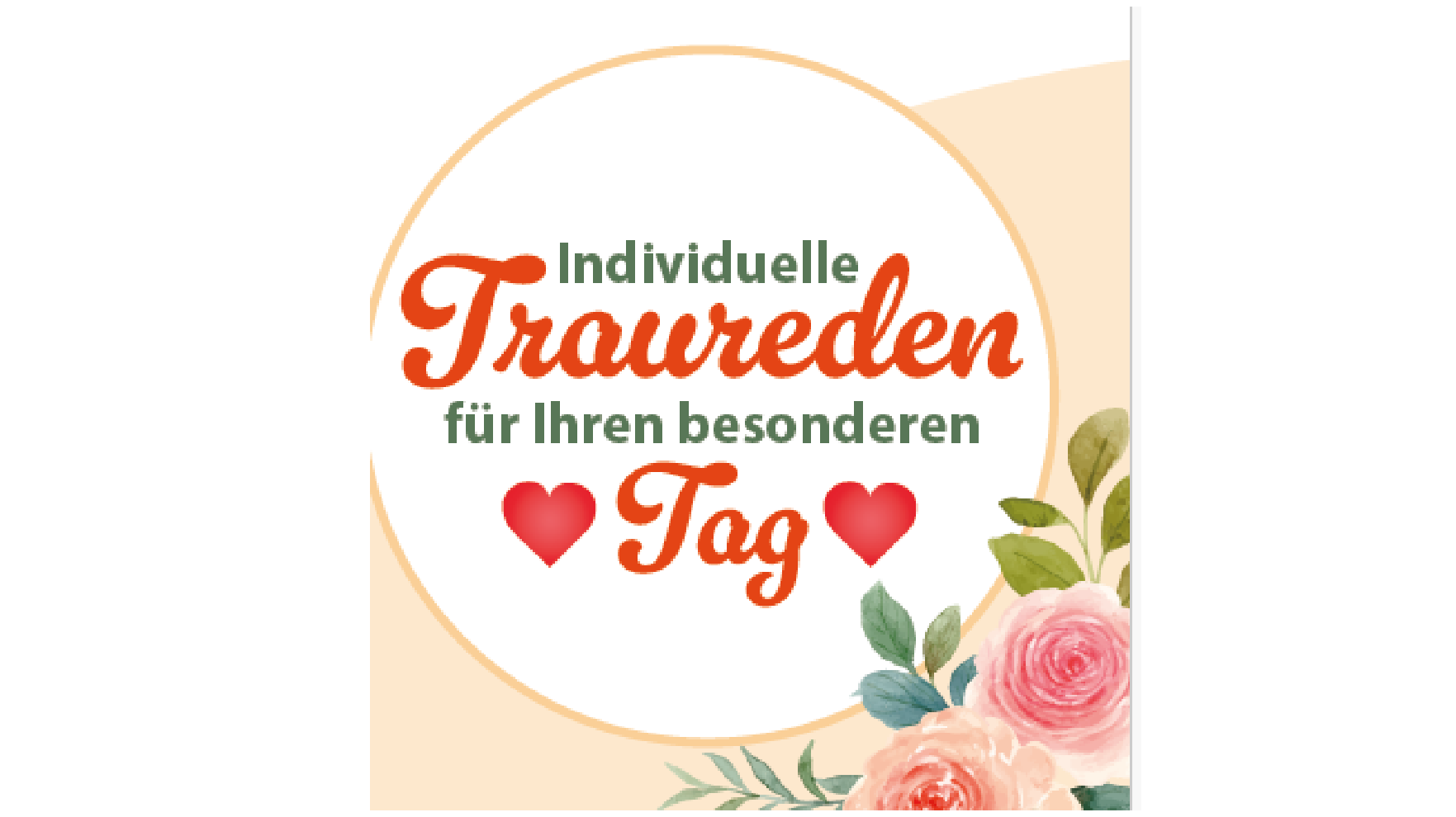 Individuelle Hochzeitsreden für Ihren besonderen Tag
