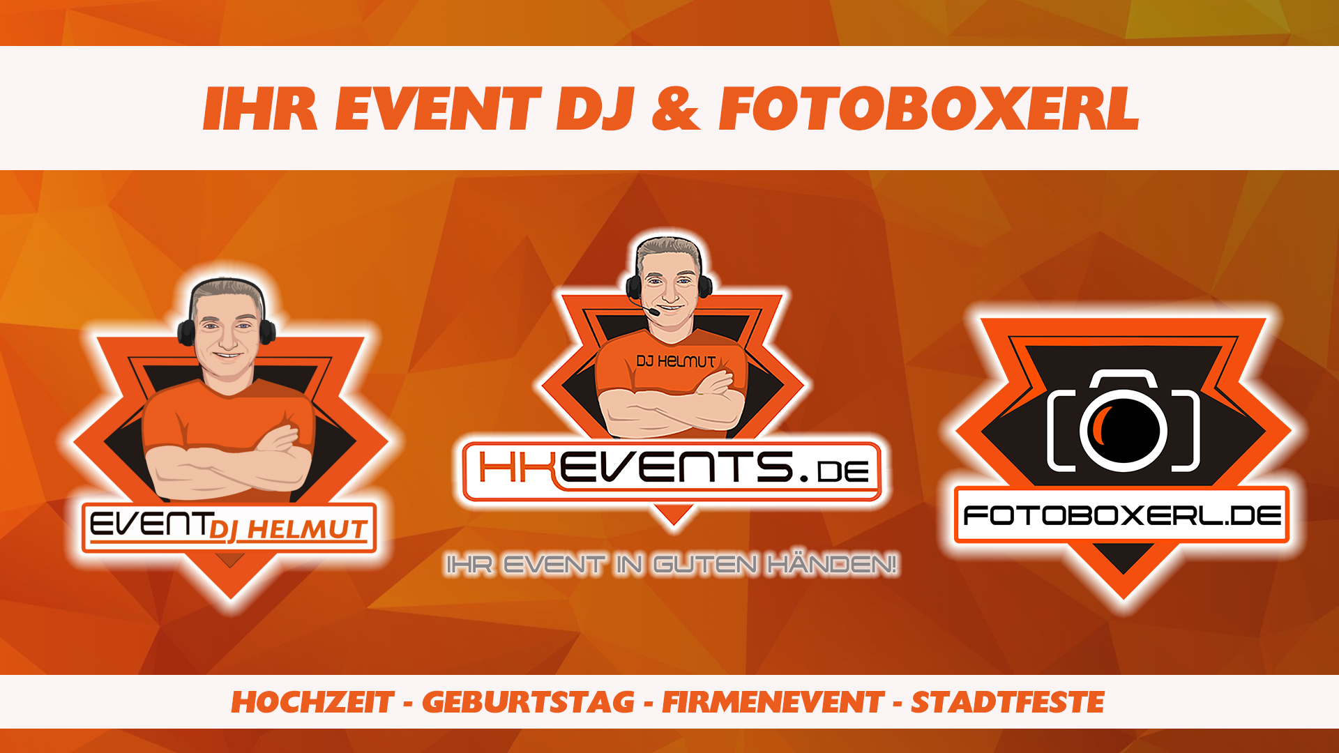 Event DJ und Fotobox für Feiern.