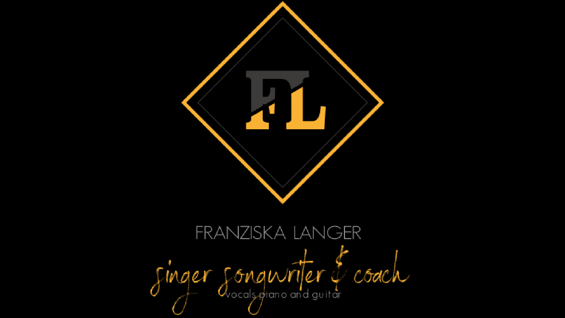 Logo Franziska Langer Sängerin Songwriter Coach