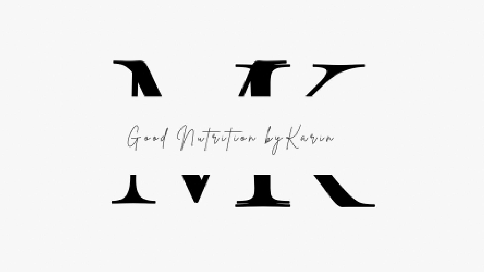 Logo: MK, gute Ernährung von Karin