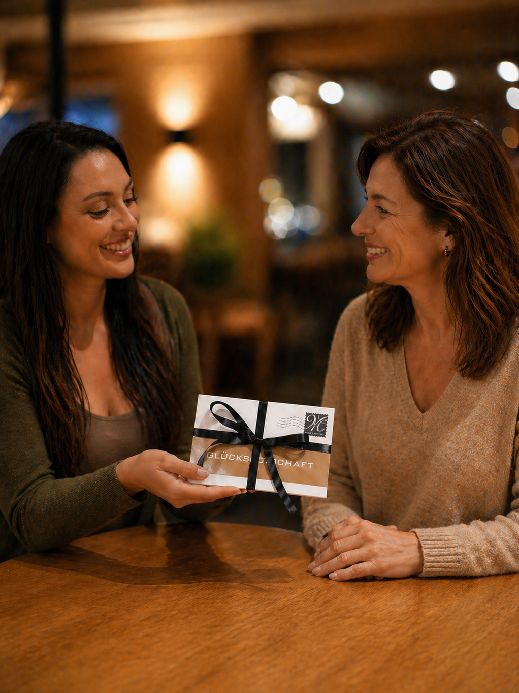 meiser hotels gutschein zum muttertag tochter und mutter mit gutschein hoch