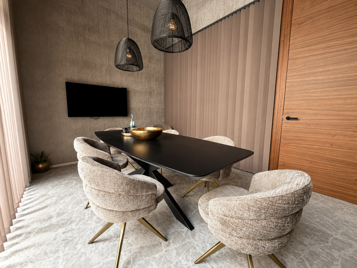 Moderner Konferenzraum mit elegantem Design