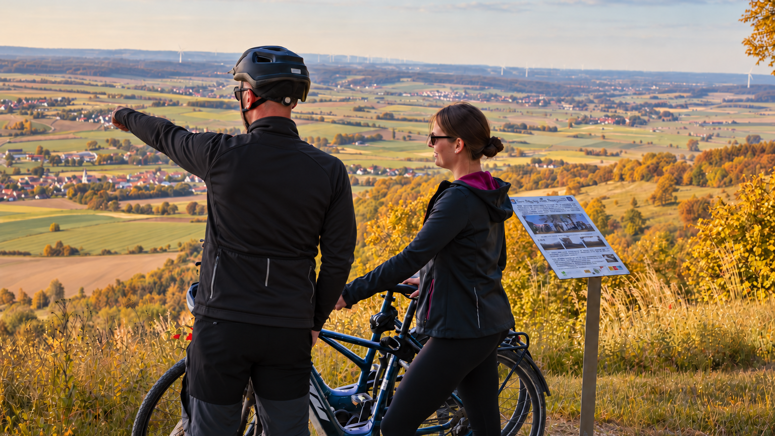 meiser hotels in fichtenau und dinkelsbuehl freizeit und umgebung hesselberg mit dem fahrrad tour hero
